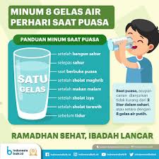 Aturan Minum 8 Gelas